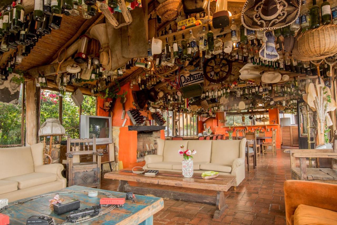 Gasthaus Hacienda Flamingo Villa de Leyva Exterior foto
