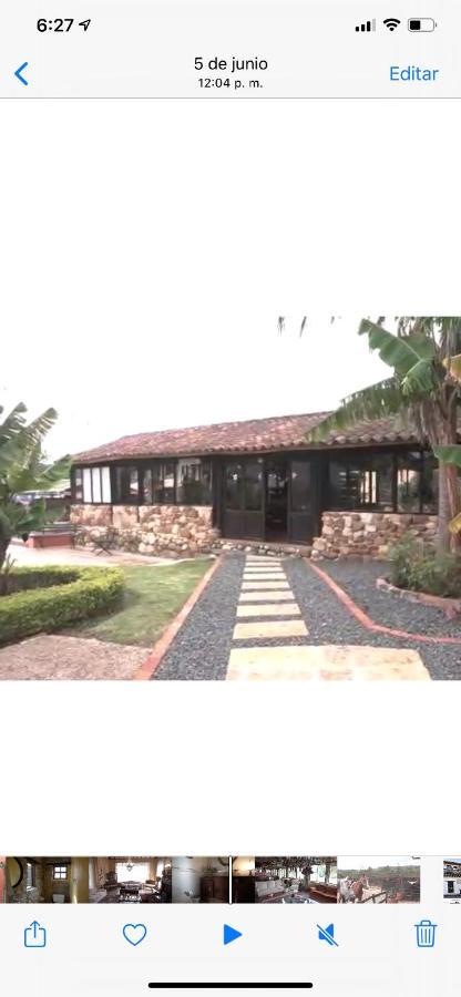 Gasthaus Hacienda Flamingo Villa de Leyva Exterior foto