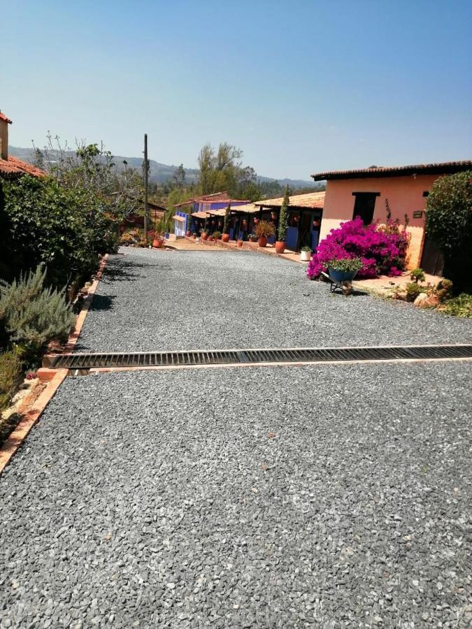 Gasthaus Hacienda Flamingo Villa de Leyva Exterior foto