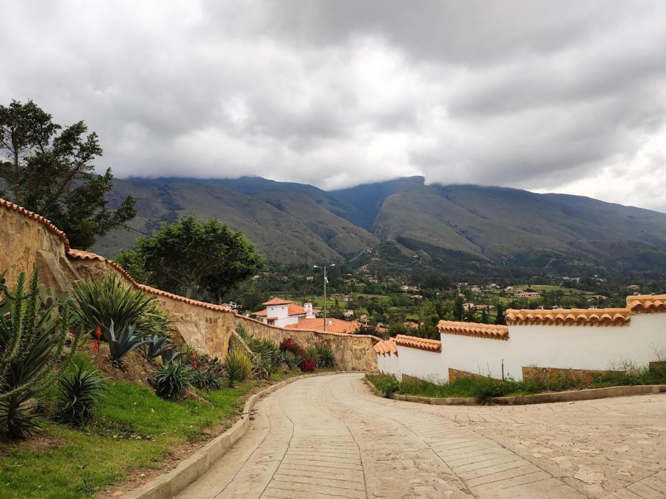 Gasthaus Hacienda Flamingo Villa de Leyva Exterior foto