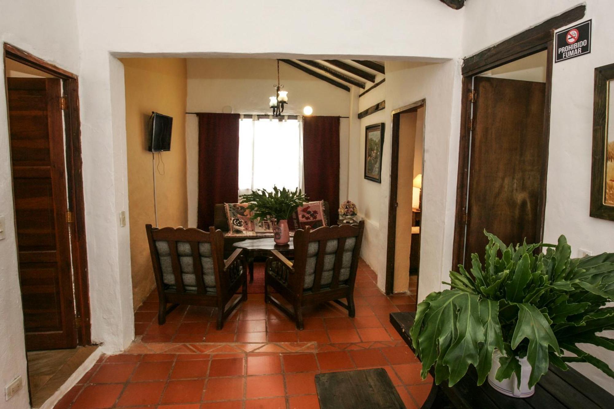 Gasthaus Hacienda Flamingo Villa de Leyva Exterior foto