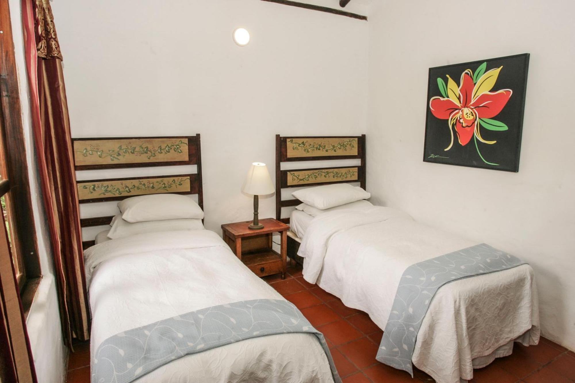 Gasthaus Hacienda Flamingo Villa de Leyva Exterior foto