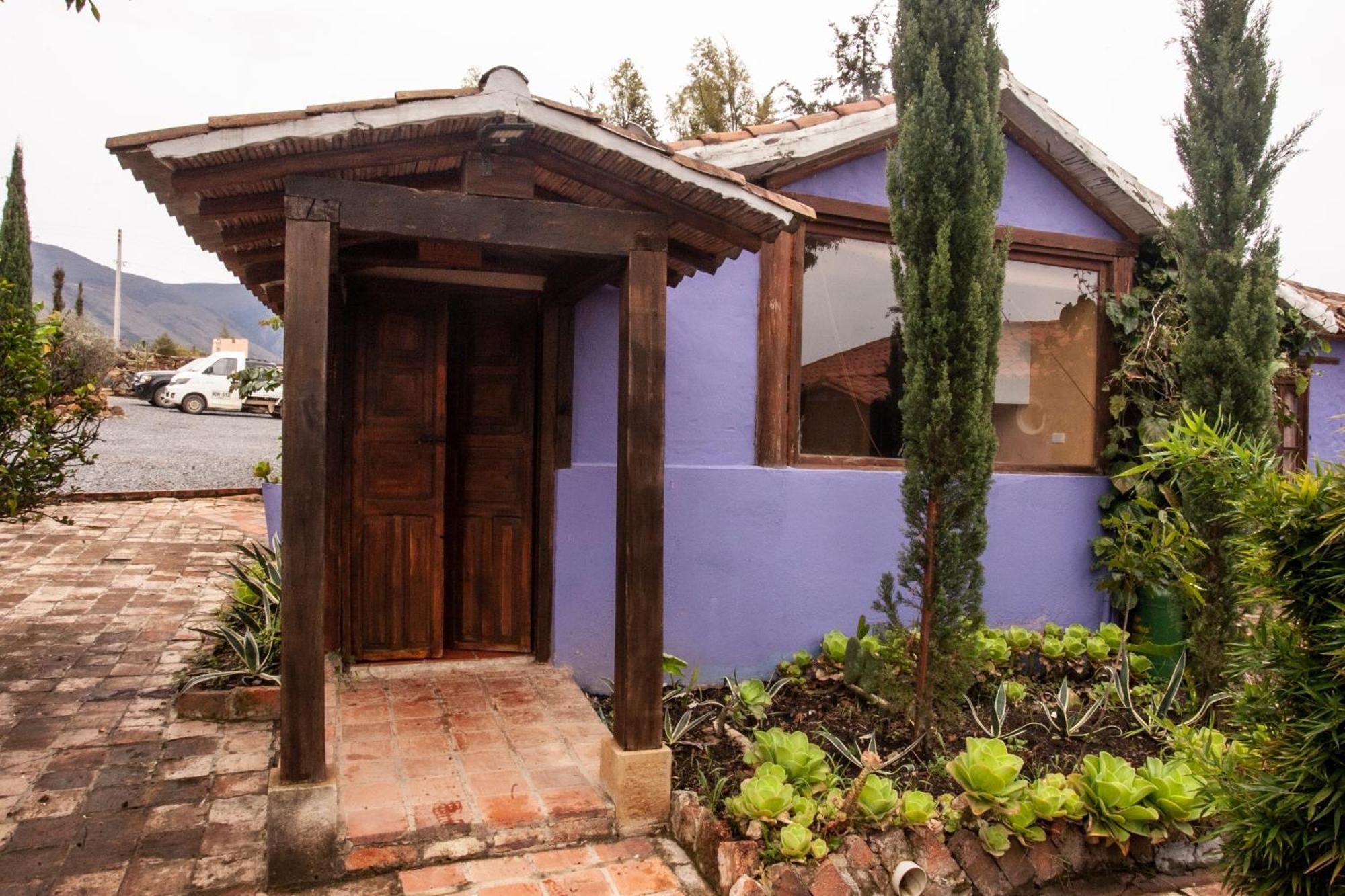 Gasthaus Hacienda Flamingo Villa de Leyva Exterior foto